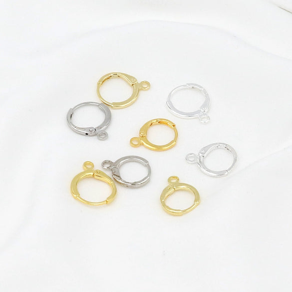 Copper Goldplated Handmade Circle Earring Accessories