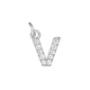Copper Handmade Jewelry Accessories With Microinlaid Zircon And English Letters Electroplated