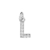 Copper Handmade Jewelry Accessories With Microinlaid Zircon And English Letters Electroplated