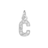 Copper Handmade Jewelry Accessories With Microinlaid Zircon And English Letters Electroplated