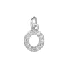 Copper Handmade Jewelry Accessories With Microinlaid Zircon And English Letters Electroplated