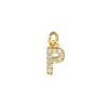 Copper Handmade Jewelry Accessories With Microinlaid Zircon And English Letters Electroplated