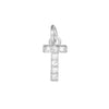 Copper Handmade Jewelry Accessories With Microinlaid Zircon And English Letters Electroplated