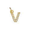 Copper Handmade Jewelry Accessories With Microinlaid Zircon And English Letters Electroplated