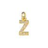 Copper Handmade Jewelry Accessories With Microinlaid Zircon And English Letters Electroplated