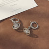 Copper Handmade Star Shape Planet Pendant Fashion Earrings For Women