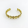 Copper Heart Shape Bangle