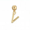 Copper Inlaid Colored Diamond Round Letter Splicing O Shaped Necklace With Animal Pattern For Women