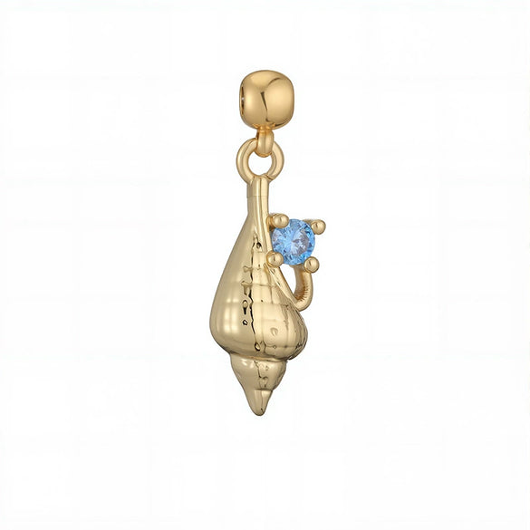 Copper Inlaid Colored Diamond Round Letter Splicing O Shaped Necklace With Animal Pattern For Women