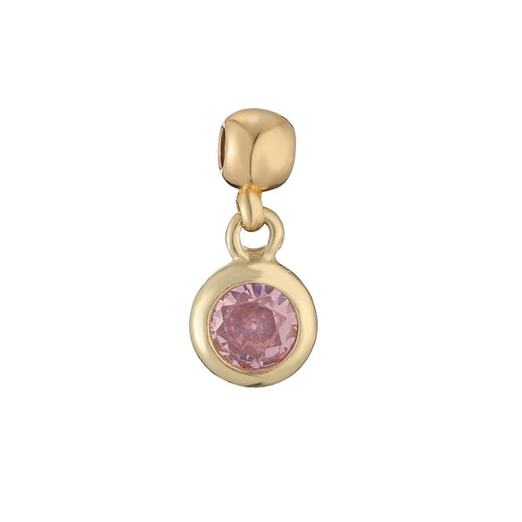 Copper Inlaid Colored Diamond Round Letter Splicing O Shaped Necklace With Animal Pattern For Women
