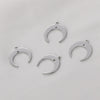 Copper Jewelry Accessories With Electroplated Gold And Moon Design