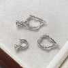 Copper Jewelry Line Pattern Ushaped Chain Electroplated Pearl Beaded Accessories