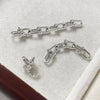 Copper Jewelry Line Pattern Ushaped Chain Electroplated Pearl Beaded Accessories