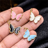 Copper Jewelry Set With Starfish Shell Pendant Electroplated Totem Pattern For Women