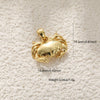 Copper 14K Goldplated Animal Koi Fish Jewelry Pendant For Bracelet Earrings Necklace Diy