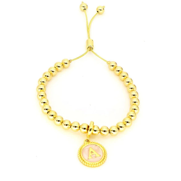 Copper Letter Bracelets