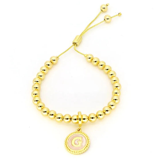 Copper Letter Bracelets