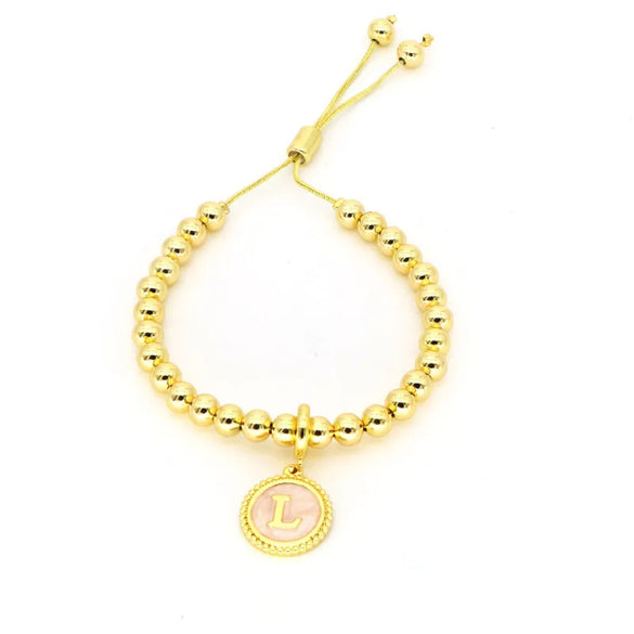 Copper Letter Bracelets