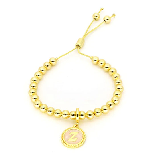 Copper Letter Bracelets