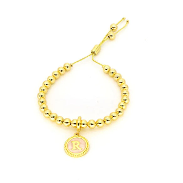 Copper Letter Bracelets