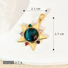Copper Microinlaid Fantasy Planet Star Sun Moon Constellation Heart Shape Animal Zodiac Electroplated Necklace Pendant