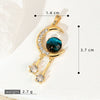 Copper Microinlaid Fantasy Planet Star Sun Moon Constellation Heart Shape Animal Zodiac Electroplated Necklace Pendant