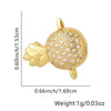Copper Micropaved Zircon Colorful Sixpointed Sunflower Geometric Fashion Diy Jewelry Connection Material