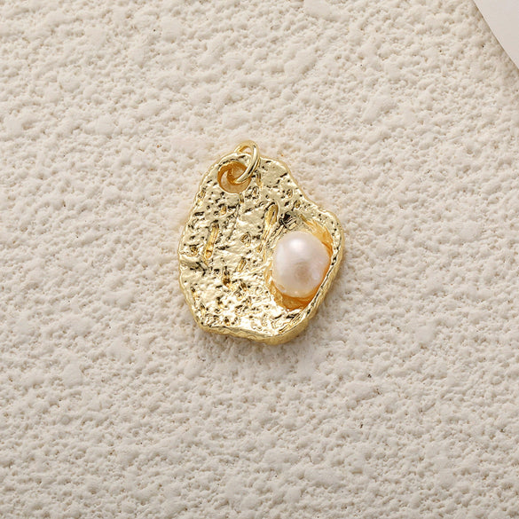 Copper Plated Gold Ocean Shell Starfish Conch Accessories Jewelry Bracelet Necklace Earrings Pendant With Animal Style And Electroplating Technology