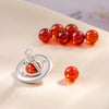 Copper Saturn Pendant Earrings Accessories Fresh Style Electroplating