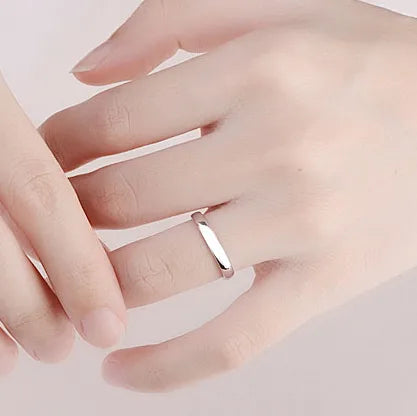 Copper Simple Style Plating U Shape Solid Color Rings