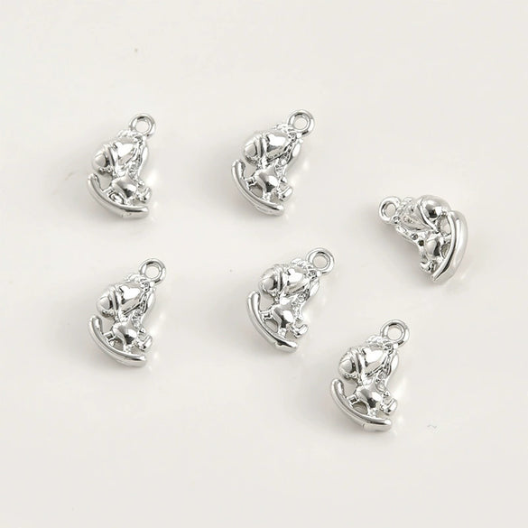 Copper Small Animal Pendant Electroplated Diy Handmade Jewelry Accessories