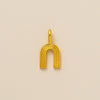 Copper Ushaped Zircon Pendant Electroplated Necklace With Cowboy Boots And Cowboy Hat Design