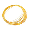 Copper Wire Jewelry Material For Diy Handmade Bracelet And Ear Jewelry 18K Goldfilled With Electroplating Treatment Natural Style