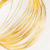Copper Wire Jewelry Material For Diy Handmade Bracelet And Ear Jewelry 18K Goldfilled With Electroplating Treatment Natural Style