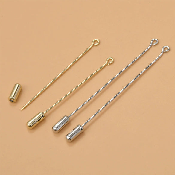 Corsage Jewelry Accessories Copper Electroplated Handmade Pointed Diy