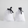 Cotton Flannel Jewelry Storage Bag With Drawstring For Packaging