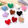 Cotton Plush Love Accessories Heart Shaped Clothing Accessories Hat With Semi Manual Processing For Autumn And Winter