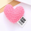 Cotton Plush Love Accessories Heart Shaped Clothing Accessories Hat With Semi Manual Processing For Autumn And Winter