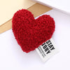 Cotton Plush Love Accessories Heart Shaped Clothing Accessories Hat With Semi Manual Processing For Autumn And Winter