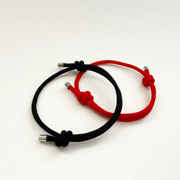 Couple Bracelet Cord Handwoven Simple Unisex Jewelry