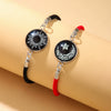 Couple Bracelet Zinc Alloy Personality Style With Letters Numbers Text Pattern Seiko Processing