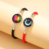 Couple Bracelet Zinc Alloy Personality Style With Letters Numbers Text Pattern Seiko Processing