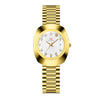 Couple Business Style Quartz Watch Alloy Case Stainless Steel Band Oval Dial Waterproof