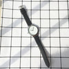 Couple Metal Alloy Belt Chain Watch Round Dial Retro Simple Leisure Style