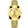 Couple Quartz Watch Alloy Case Stainless Steel Strap Oval Dial Business Style Waterproof