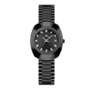 Couple Quartz Watch Alloy Case Stainless Steel Strap Oval Dial Business Style Waterproof