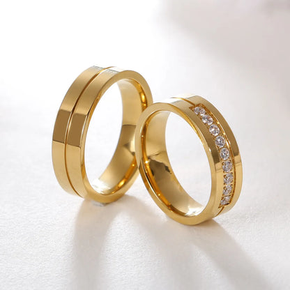 Titanium Steel 18K Gold Plated Fashion Plating