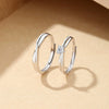 Couple Ring 925 Sterling Silver Geometric Design