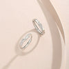 Couple Ring 925 Sterling Silver Wheat Ear Flowers Diamond Style
