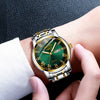 Couple's Leisure Quartz Watch With Alloy Case And Stainless Steel Strap